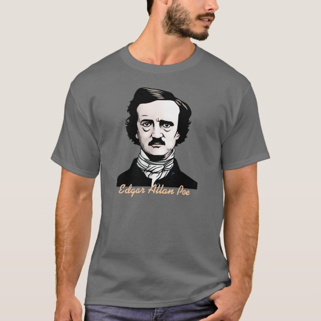 Camiseta Edgar Allan Poe (Anverso)