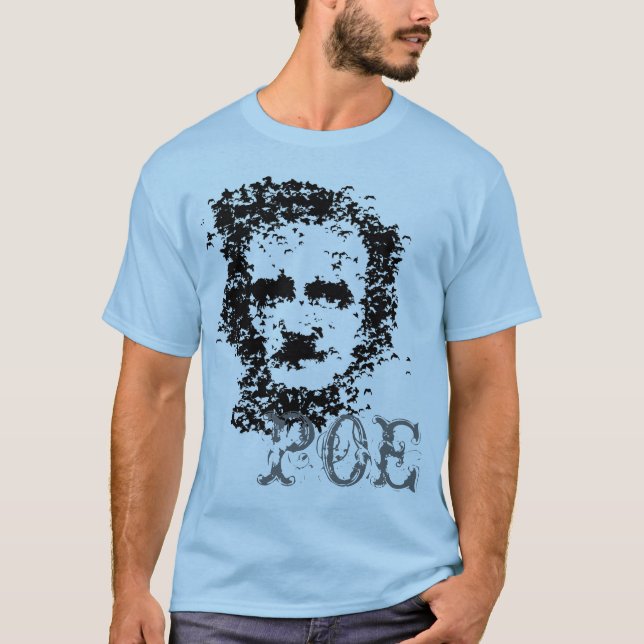 Camiseta Edgar Allan Poe (Anverso)