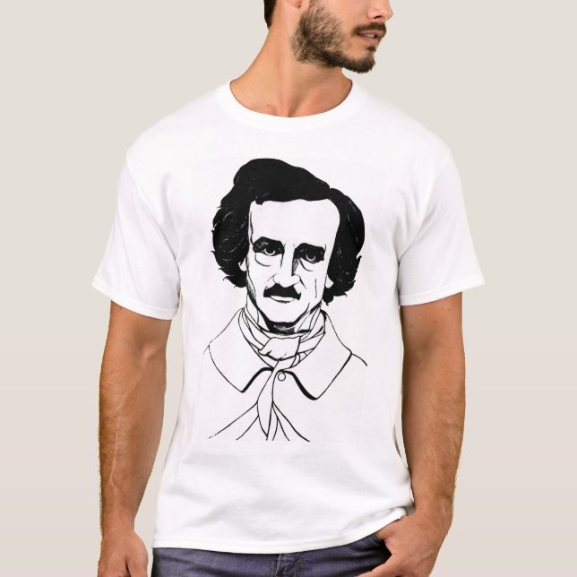Camiseta Edgar Allan Poe (Anverso)