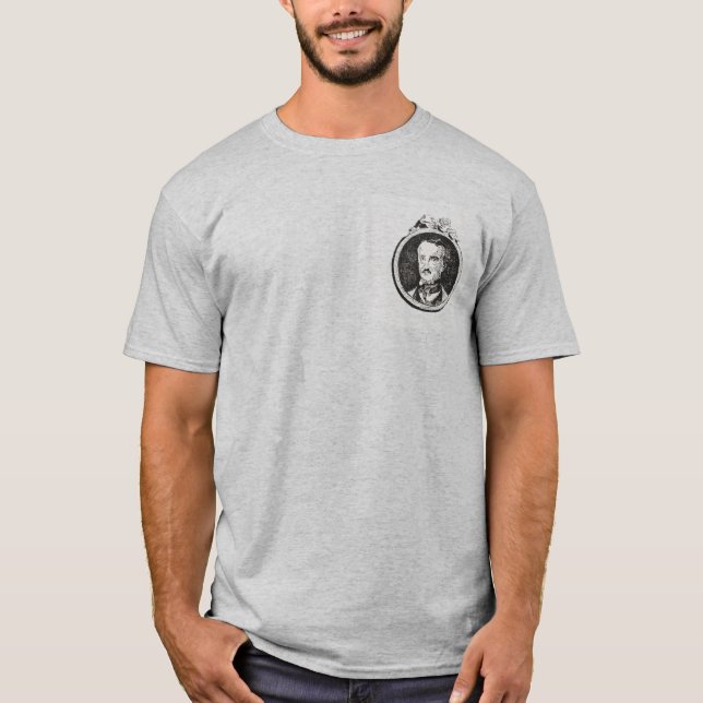 Camiseta Edgar Allan Poe (Anverso)