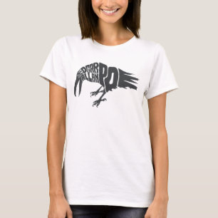 Camiseta Edgar Allan Poe - el cuervo