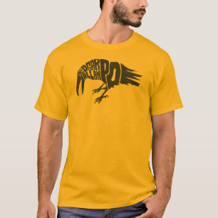Camiseta Edgar Allan Poe - el cuervo
