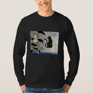 Camiseta Edgar Allan Poe - El Raven y el Corazón de la His
