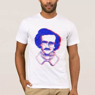 Camiseta Edgar Allan Poe en 3D