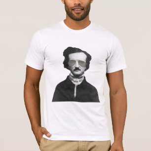 Camiseta Edgar Allan Poe en gafas de sol