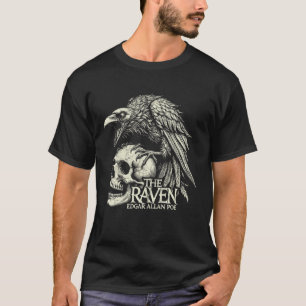 Camiseta Edgar Allan Poe Nevermore Quoth El Raven