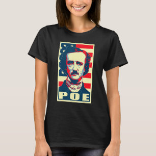Camiseta Edgar Allan Poe Propaganda Estadounidense Pop Art