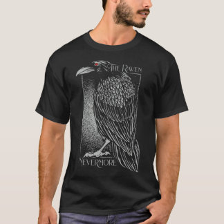 Camiseta Edgar Allan Poe The Raven Nevermore T-ShirtEdgar A