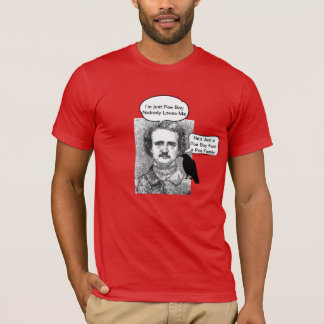 Camiseta Edgar Allen Poe--El retruécano Cuervo-lindo