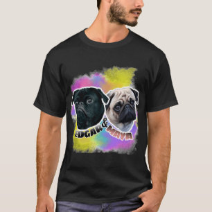 Camiseta Edgar &amp; Maya PewDiePie Pugs Classic T-Shirt 51