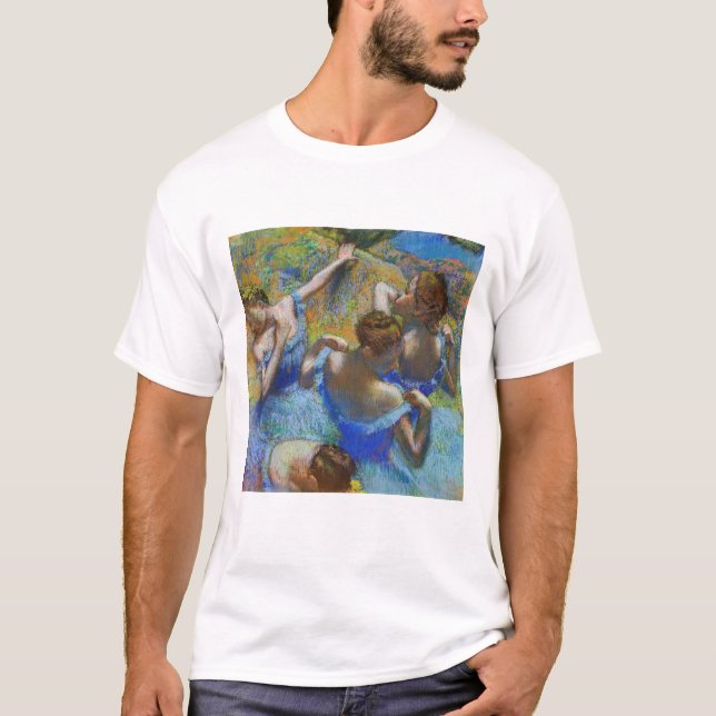 Camiseta Edgar Degas - Bailarinas azules (Anverso)