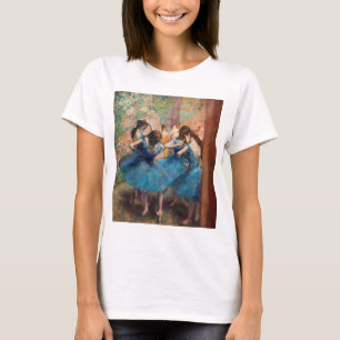 Camiseta Edgar Degas - Bailarinas en azul