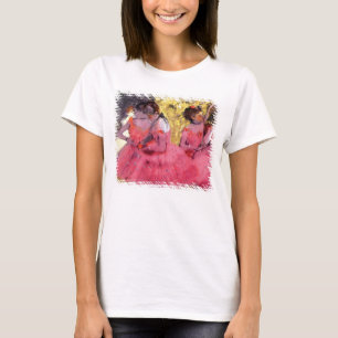 Camiseta Edgar Degas - Bailarinas rosadas - Amante de la da