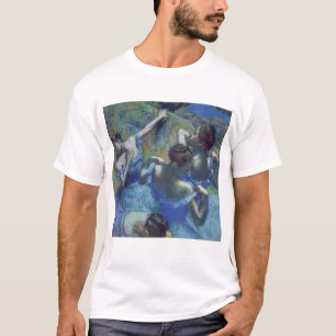 Camiseta Edgar Degas  Bailarines azules, c.1899
