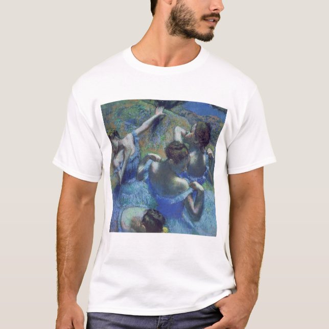 Camiseta Edgar Degas| Bailarines azules, c.1899 (Anverso)