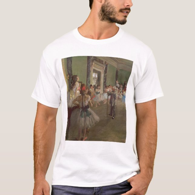 Camiseta Edgar Degas| Clase Dancing, c.1873-76 (Anverso)