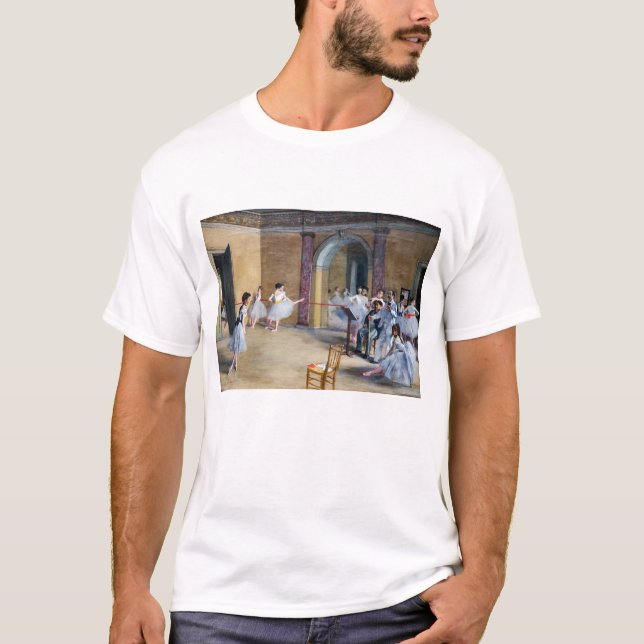 Camiseta Edgar Degas - Dance Foyer, Opera rue Le Peletier (Anverso)