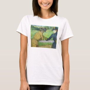 Camiseta Edgar Degas el dos mujeres que se inclinan en