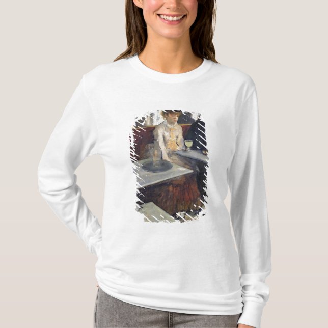 Camiseta Edgar Degas el | en un café, o el ajenjo (Anverso)