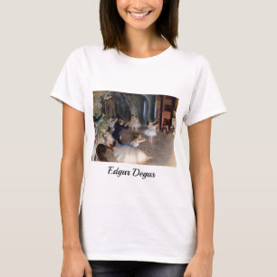 Camiseta Edgar Degas - El ensayo del ballet en el escenario