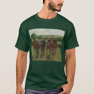 Camiseta Edgar Degas el   los jinetes
