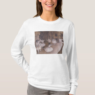 Camiseta Edgar Degas  Ensayo de ballet sobre el escenario, 