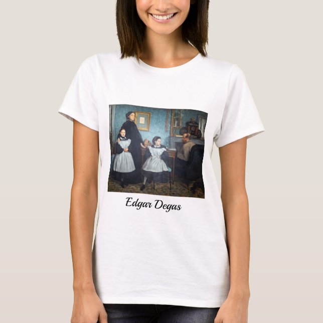 Camiseta Edgar Degas - La familia Bellelli (Anverso)
