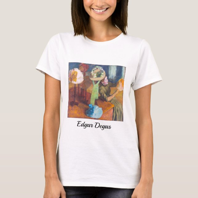 Camiseta Edgar Degas - La Tienda de Millinery (Anverso)