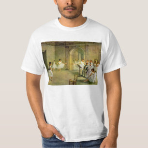 Camiseta Edgar Degas - Pasillo del ballet de la ópera en l