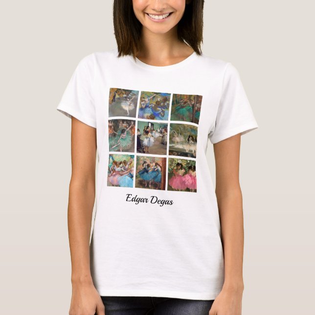 Camiseta Edgar Degas - Selección de Obra Maestra de bailari (Anverso)