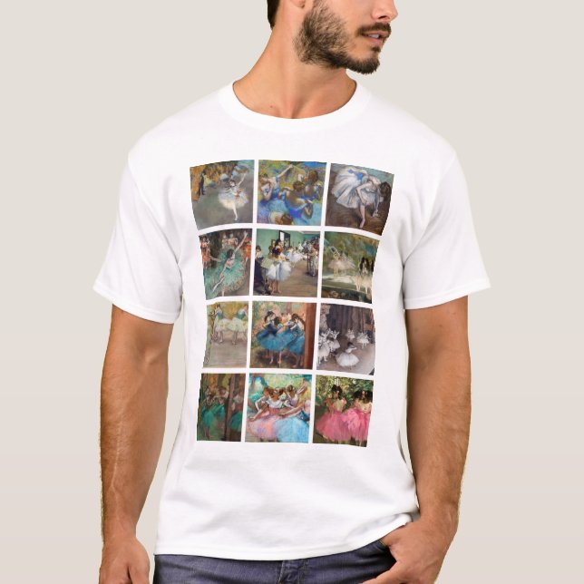 Camiseta Edgar Degas - Selección de Obra Maestra de bailari (Anverso)