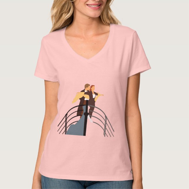 Camiseta Edge of Forever Unbound Trust the Horizon Between  (Anverso)