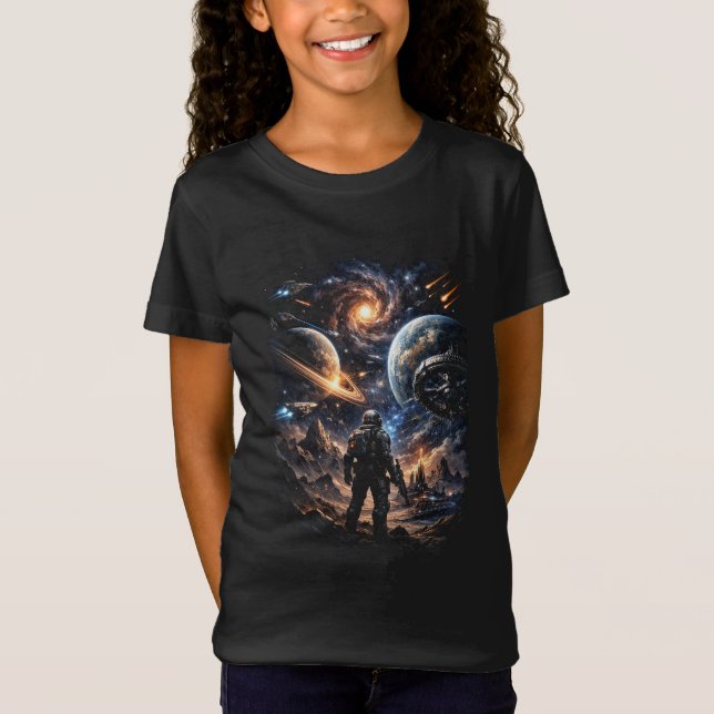 Camiseta Edge of the Galaxy (Anverso)