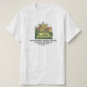 Camiseta Edgewater Beach Hotel, Chicago, Illinois