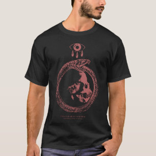 Camiseta Edgy Alt Ciclo De Vestimenta Gótica Grunge Gra