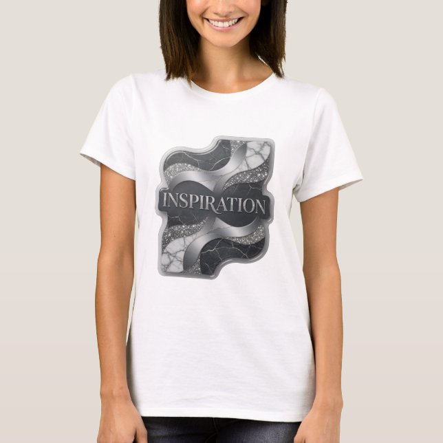 Camiseta Edgy Silver INSPIRATION (Anverso)