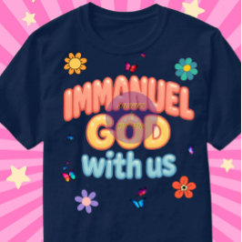 Camiseta (Edición 2) Immanuel - DIOS con nosotros - Cristia