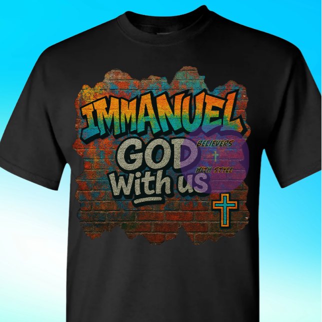 Camiseta (Edición 5) IMMANUEL - DIOS con nosotros - Cristia (Subido por el creador)