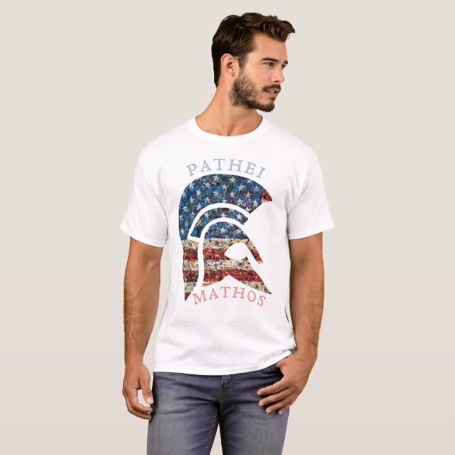 Camiseta Edición americana de Pathei Mathos (Anverso completo)