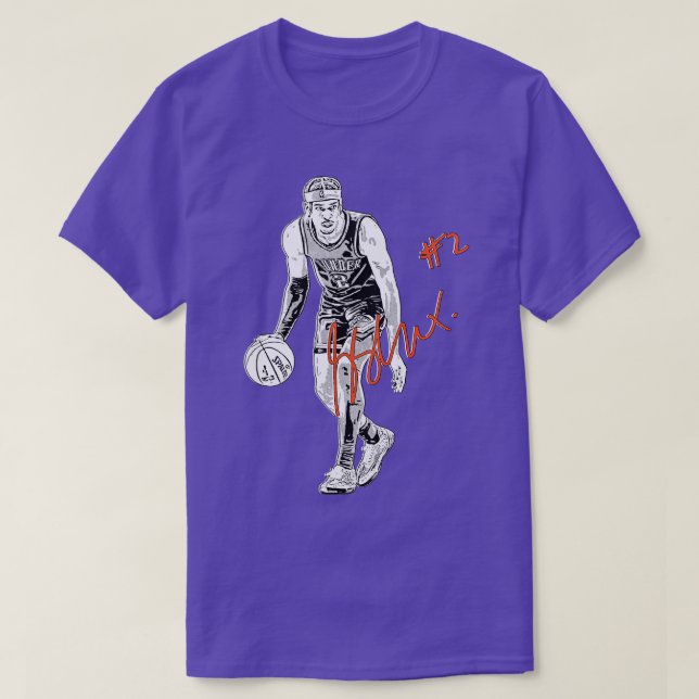 Camiseta Edición B de libro de historietas de SGA firmada (Diseño del anverso)