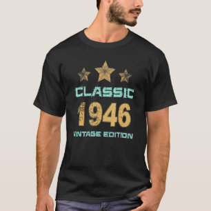 Camiseta Edición clásica de 76 años de antigüedad 1946 76ª 