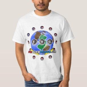 Camiseta Edición completa - doble echó a un lado - variante