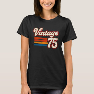 Camiseta Edición de 1975 Hecho en 1975 50 cumpleaños 50 año