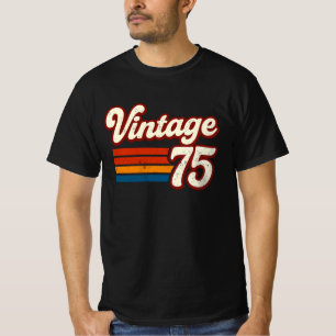 Camiseta Edición de 1975 Hecho en 1975 Cumpleaños 50 50 Año