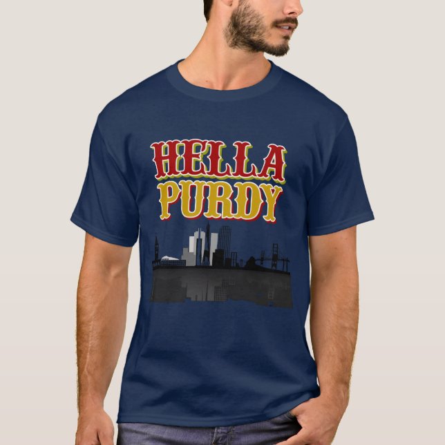 Camiseta Edición de ciudad HELLA PURDY chica (Anverso)