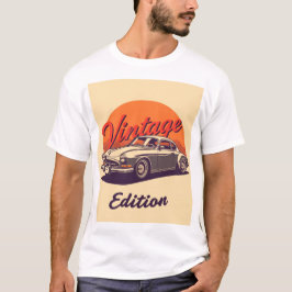 Camiseta Edición de coches de moda de Vintage