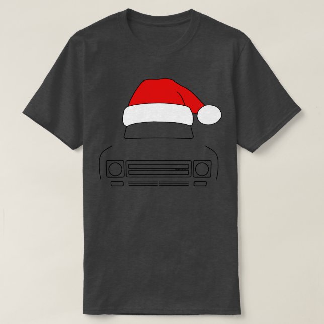 Camiseta Edición de gorra de Navidades de camiones clásicos (Diseño del anverso)