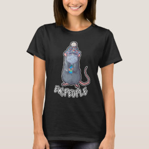 Camiseta Edición De Invierno Ew People Diciendo Rat Mascota