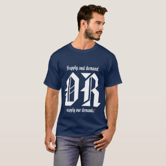 Camiseta Edición de la oferta y de la demanda (rojo,