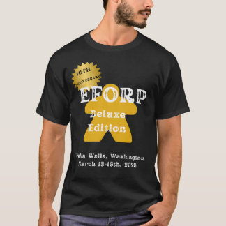 Camiseta Edición de lujo amarilla del 10º aniversario de EF